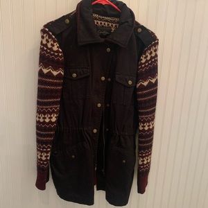 Jessica Simpson-winter utility jacket size Small